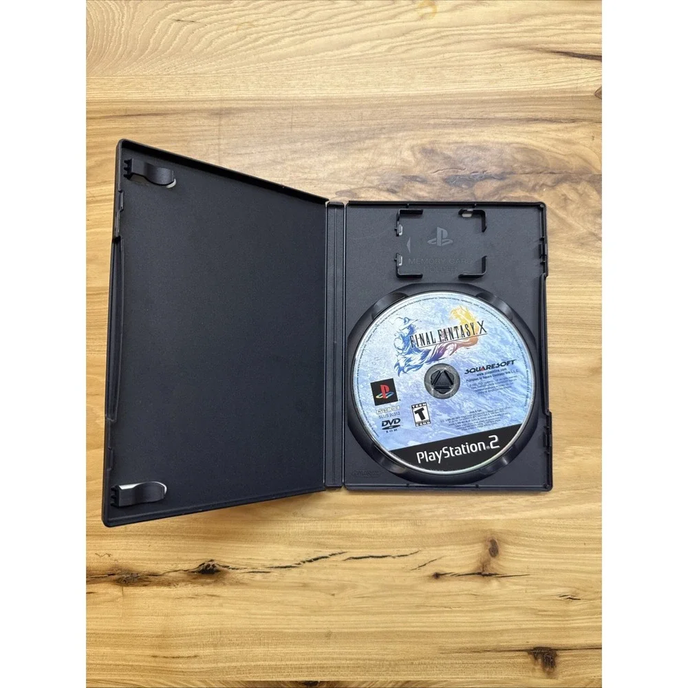 Final Fantasy X PlayStation 2, 2001, PS2, Squaresoft, Black Label